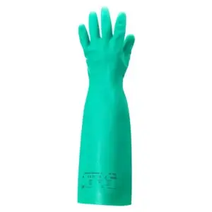Ansell AlphaTec 37-185 Nitrile Gloves - 22 MIL thick - No Flocklined